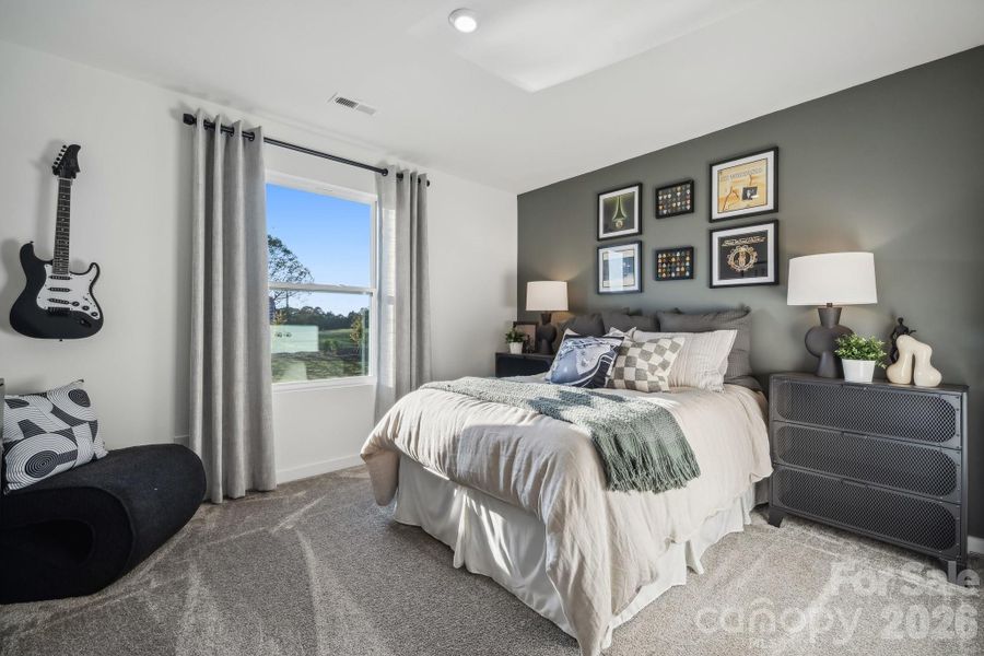 Furnished interior view inside a new home in Grants Landing, Salisbury (Image 23).