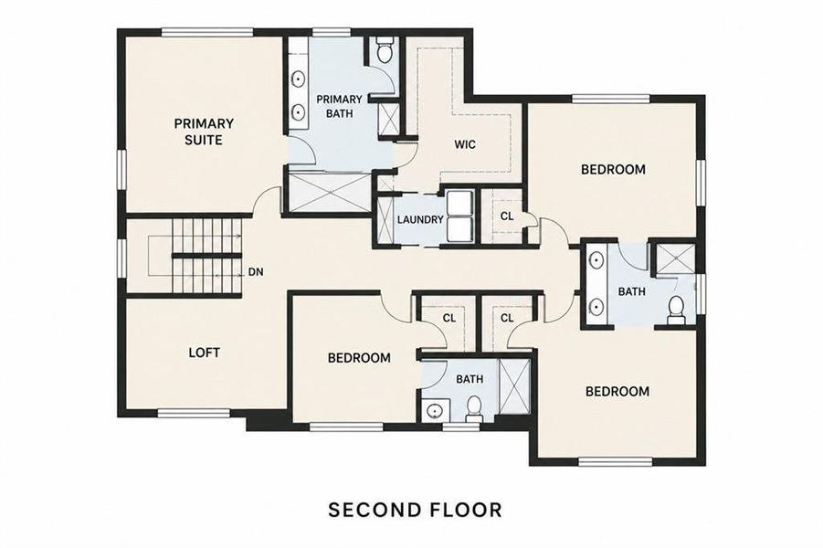 2D floor plan layout of this home in , Winston, GA (Image 5).