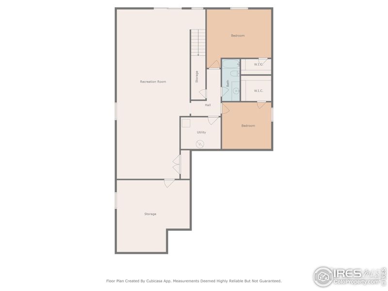 Main Level Floor Plan.