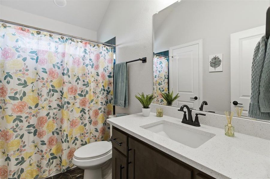 Furnished interior view inside a new home in , Midlothian (Image 6).