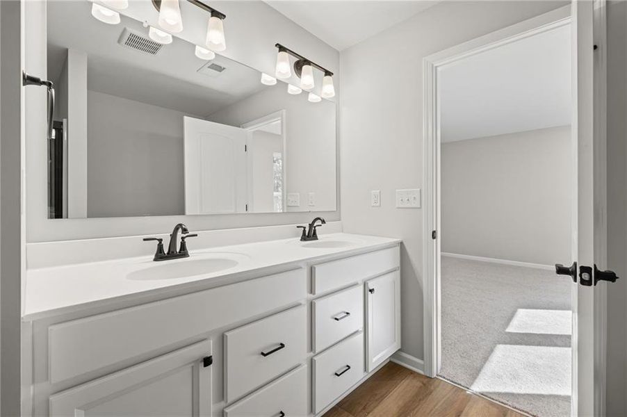 Furnished interior view inside a new home in Sage Woods, Dallas (Image 6).