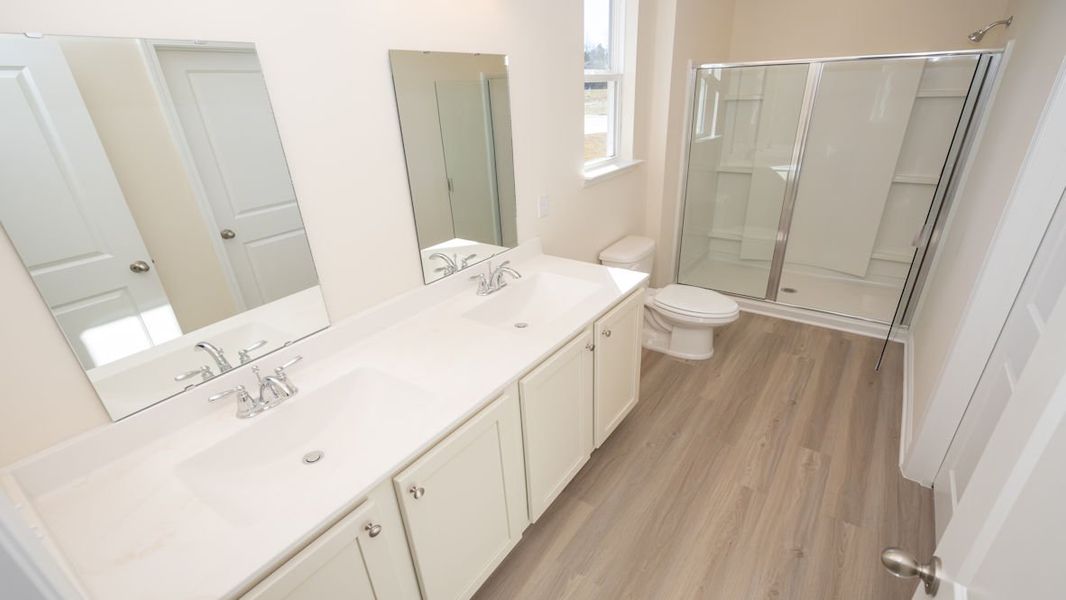 Representative furnished interior of a home built from the KERRY by D.R. Horton in The Reserve at Wild Horse, Conway (Image 13).