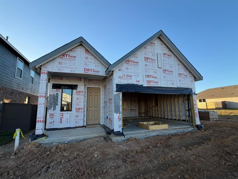 Construction progress