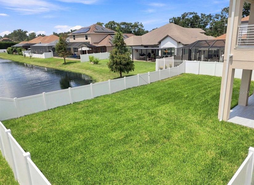 Exterior details and patio area of a home in , Tampa (Image 49).