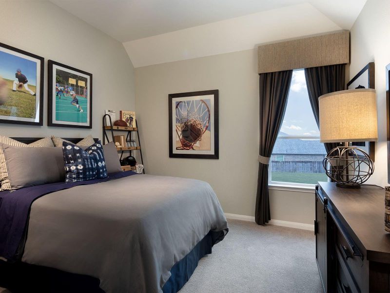 Photo is not of the actual home, but is an inspirational photo of builder’s model home and may depict options, furnishings, and/or decorator features that are not included