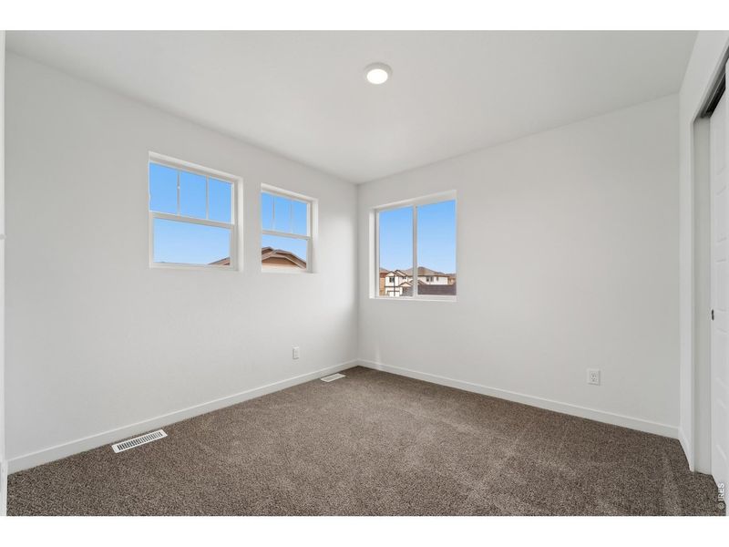 Spacious, unfurnished interior of a new home in Union Colony West, Greeley (Image 21). Spacious, unfurnished interior of a new home in Union Colony West, Greeley (Image 21).