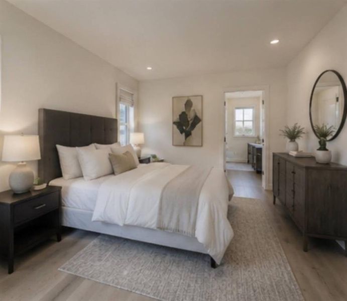 Furnished interior view inside a new home in Carrington Walk, Powder Springs (Image 12).