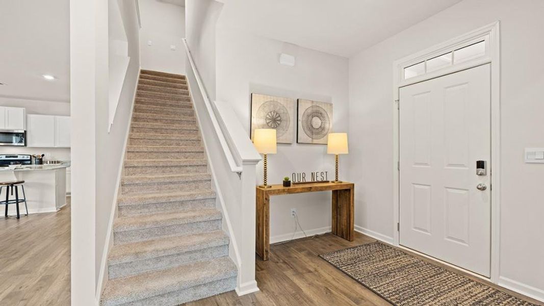 Furnished interior view inside a new home in Sheffield Highlands, Dallas (Image 3).