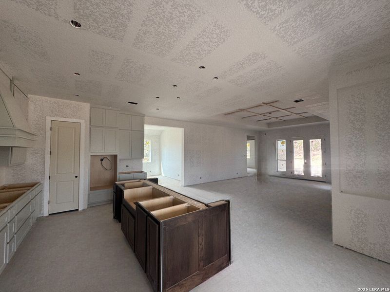 In-progress construction of a new home in Waldsanger, New Braunfels, TX (Image 38).