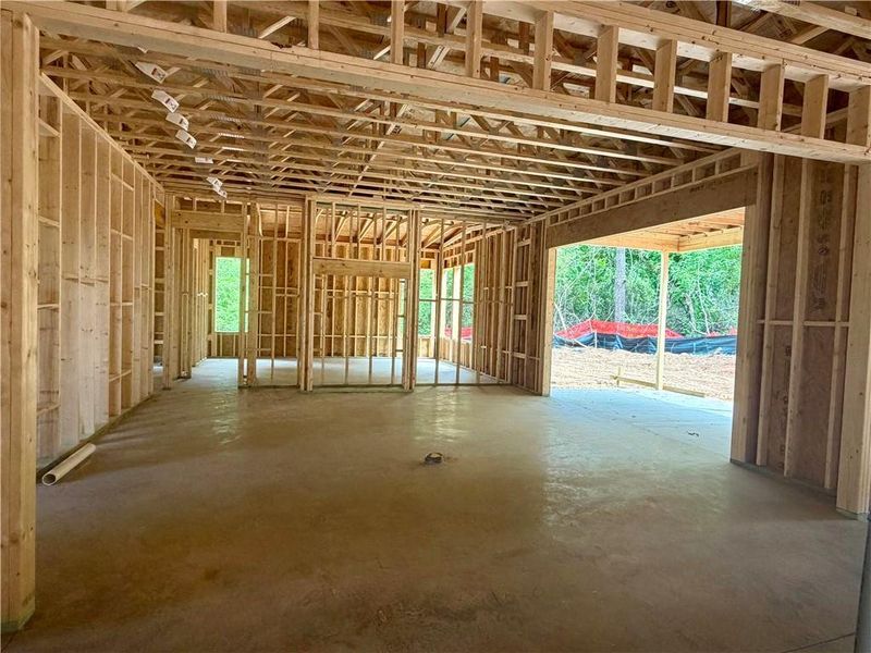 In-progress construction of a new home in Aster, Roswell, GA (Image 39).