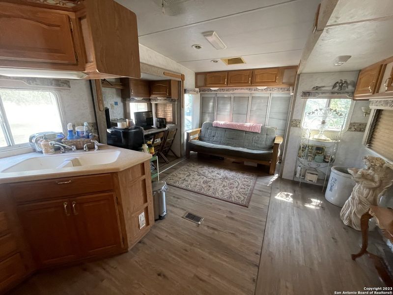 Furnished interior view inside a new home in , Bandera (Image 13).