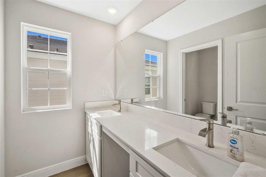 Furnished interior view inside a new home in Mirada, San Antonio (Image 4).