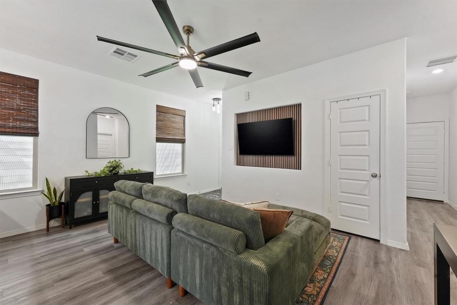 Furnished interior view inside a new home in Maple Heights, Porter (Image 16). Furnished interior view inside a new home in Maple Heights, Porter (Image 16).
