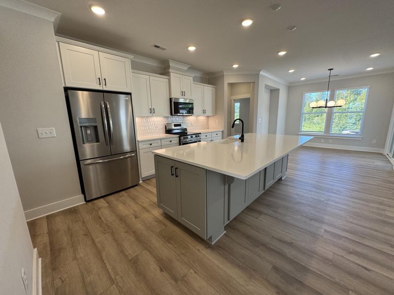 Furnished interior view inside a new home in The Meadows at Laurelbrook, Sherrills Ford (Image 6).