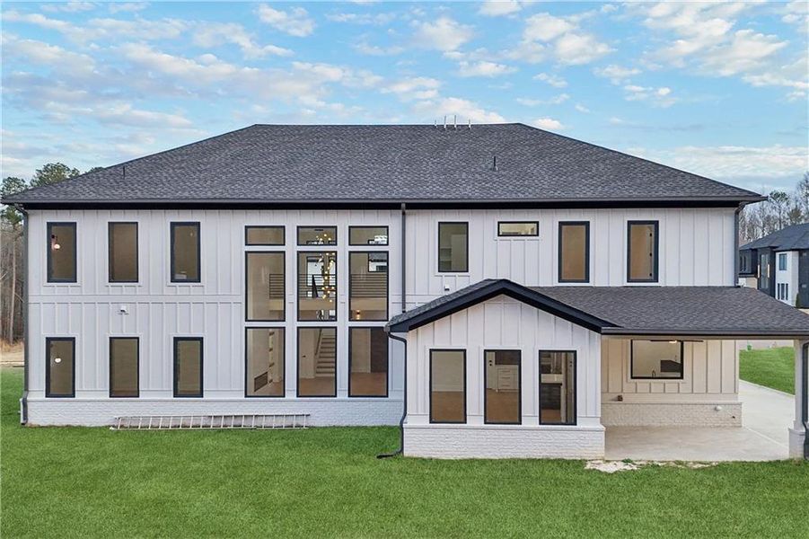 Exterior details and patio area of a home in , Auburn (Image 38). Exterior details and patio area of a home in , Auburn (Image 38).