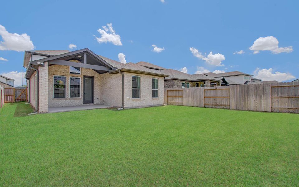Exterior details and patio area of a home in , Cypress (Image 23). Exterior details and patio area of a home in , Cypress (Image 23).
