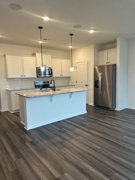 Furnished interior view inside a new home in Providence Station at Trolley Run, Aiken (Image 10).