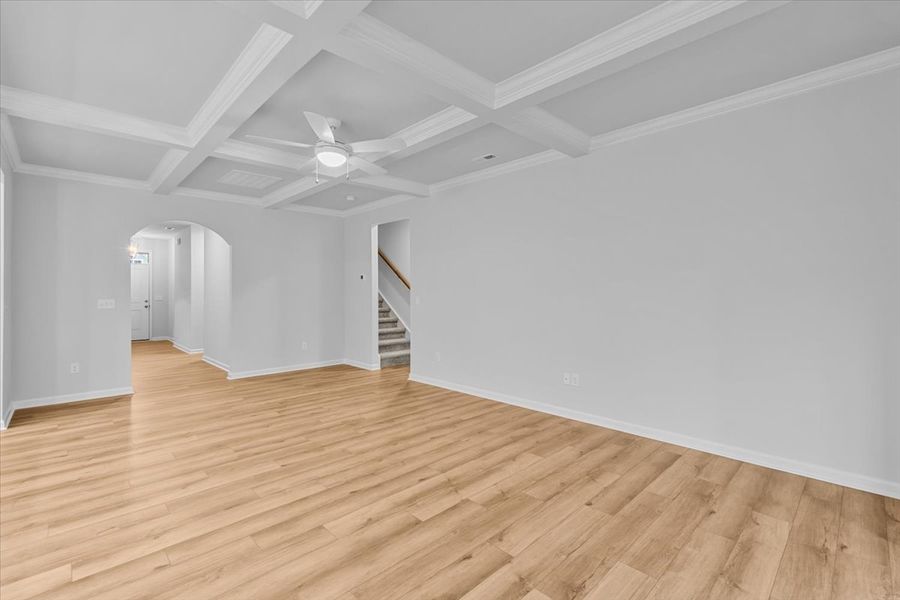 Spacious, unfurnished interior of a new home in Fieldstone, Lexington (Image 20). Spacious, unfurnished interior of a new home in Fieldstone, Lexington (Image 20).