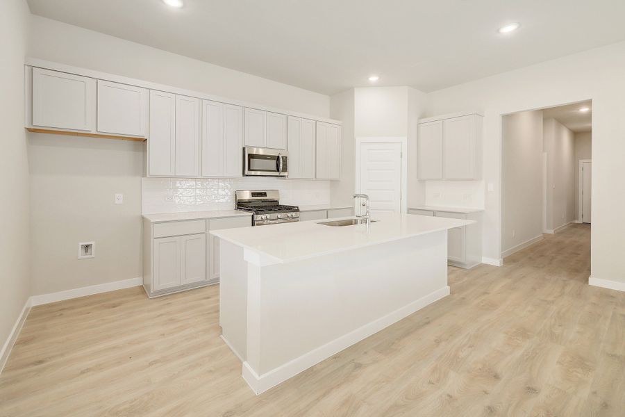 Furnished interior view inside a new home in Prairie Winds, Hutto (Image 6).