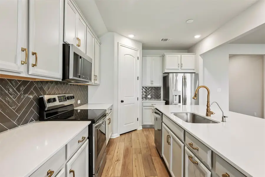 Furnished interior view inside a new home in Anthem, Kyle (Image 7). Furnished interior view inside a new home in Anthem, Kyle (Image 7).