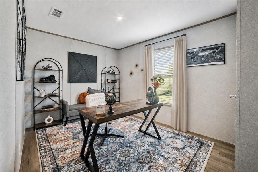Furnished interior view inside a new home in , Poolville (Image 38).