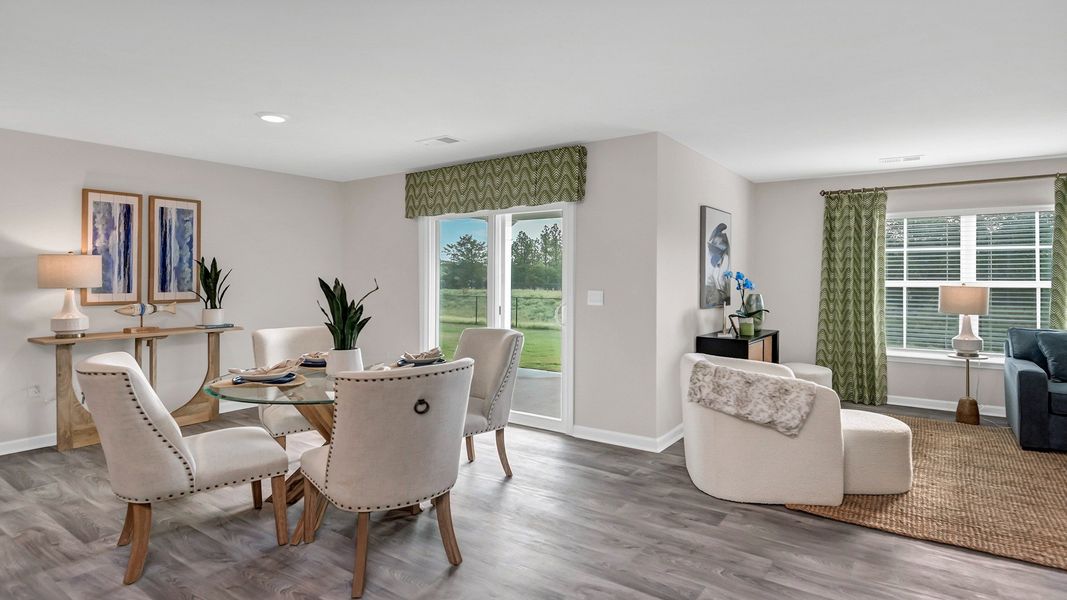 Furnished interior view inside a new home in Gates Village, Lugoff (Image 21). Furnished interior view inside a new home in Gates Village, Lugoff (Image 21).