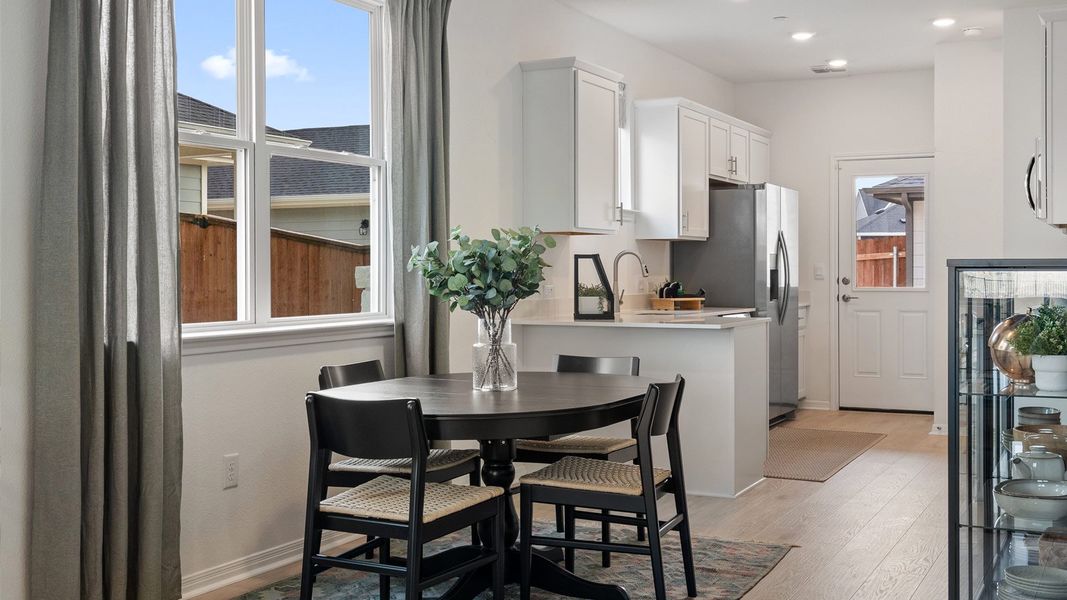 Furnished interior view inside a new home in Avery Centre, Round Rock (Image 11).