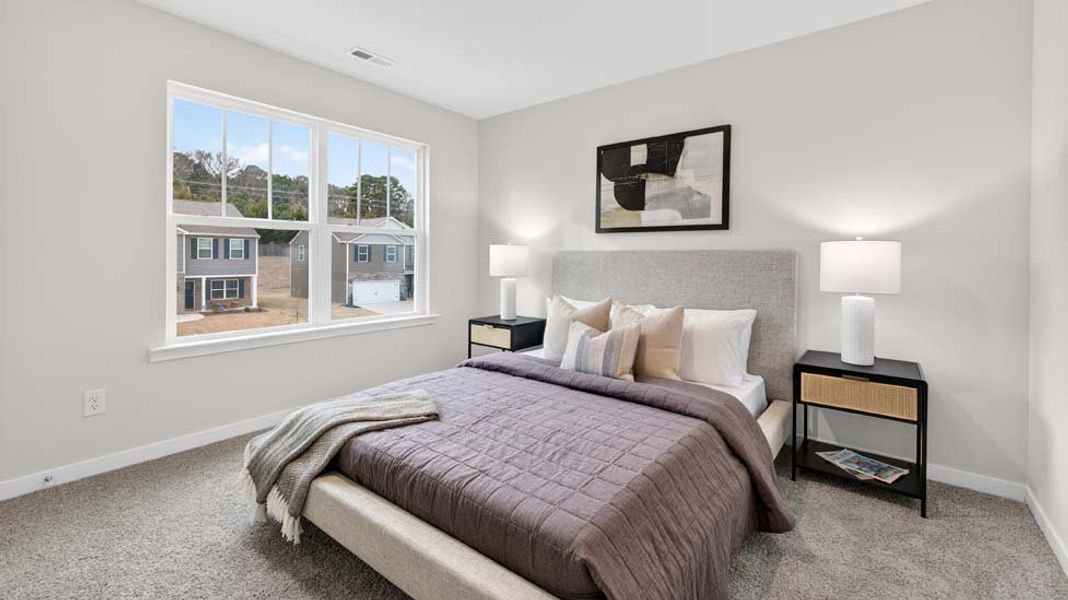 Furnished interior view inside a new home in Rydele Heights, Asheville (Image 16).