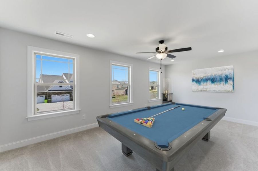 Furnished interior view inside a new home in Blacksmith, Stokesdale (Image 16).