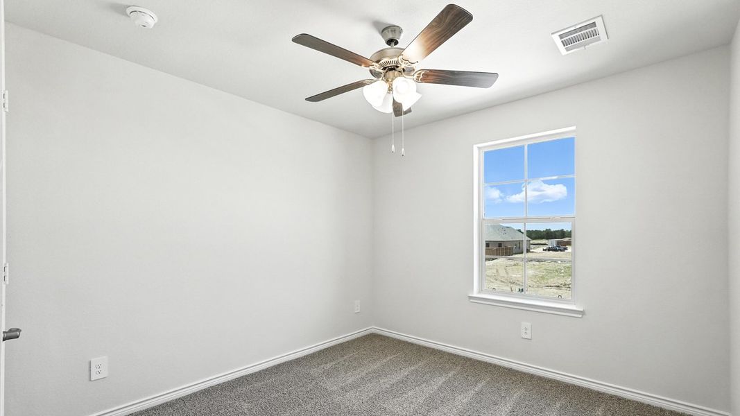 Representative unfurnished interior of a home built from the Estes by D.R. Horton in Madera, Royse City (Image 31). Representative unfurnished interior of a home built from the Estes by D.R. Horton in Madera, Royse City (Image 31).