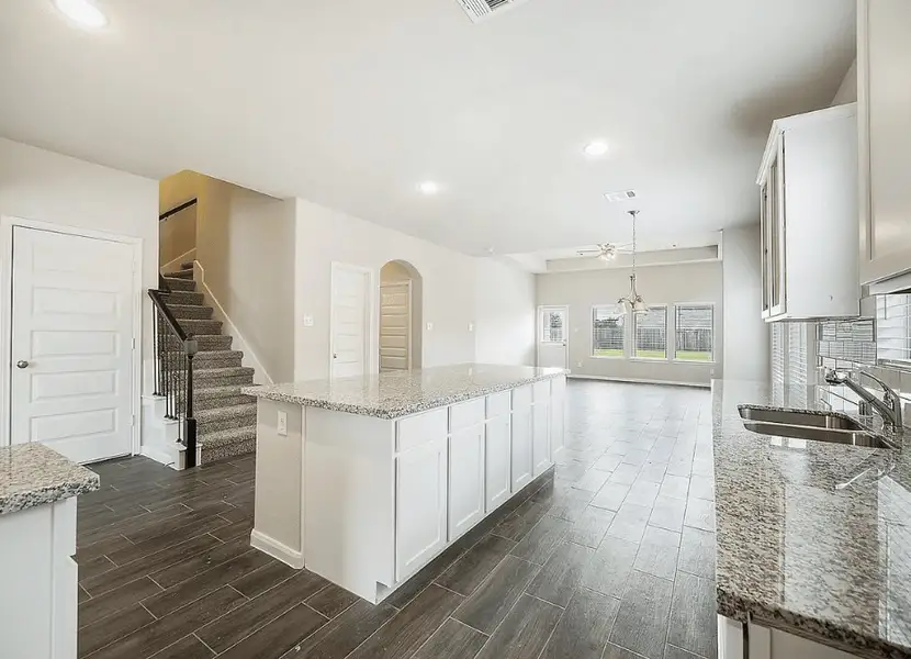 Furnished interior view inside a new home in Foxtail Palms, Manvel (Image 3).