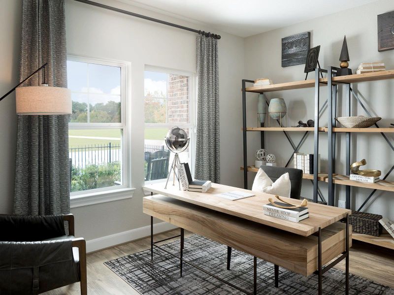 Photo is not of the actual home, but is an inspirational photo of builder’s model home and may depict options, furnishings, and/or decorator features that are not included