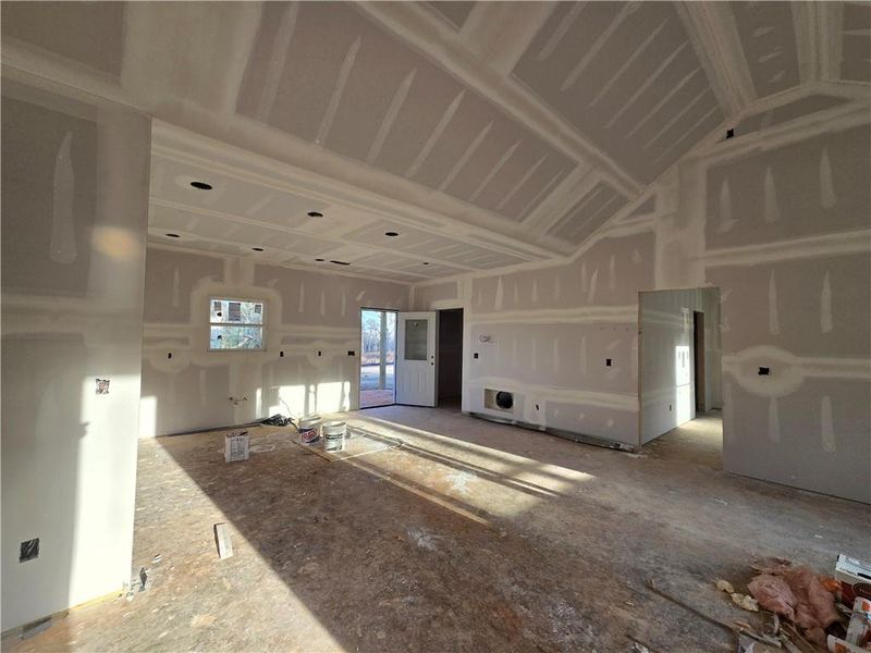 In-progress construction of a new home in , Lavonia, GA (Image 14).