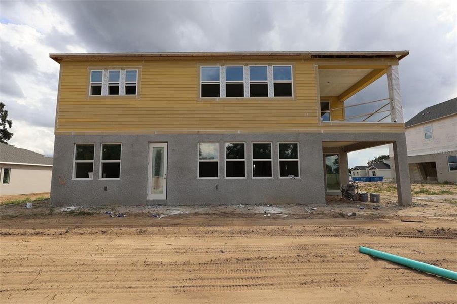 In-progress construction of a new home in Willow Run, Apopka, FL (Image 28).