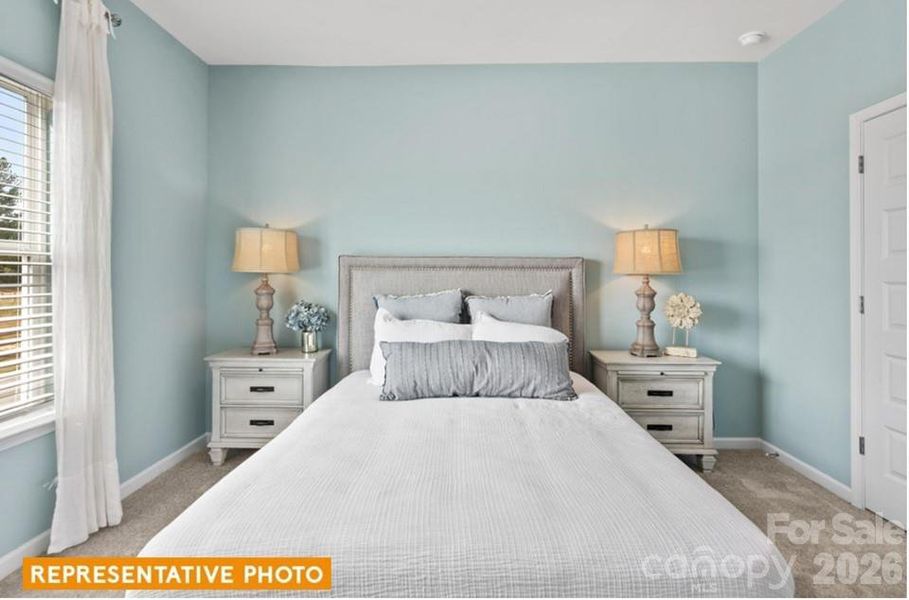 Furnished interior view inside a new home in Catawba Trace, Catawba (Image 5).