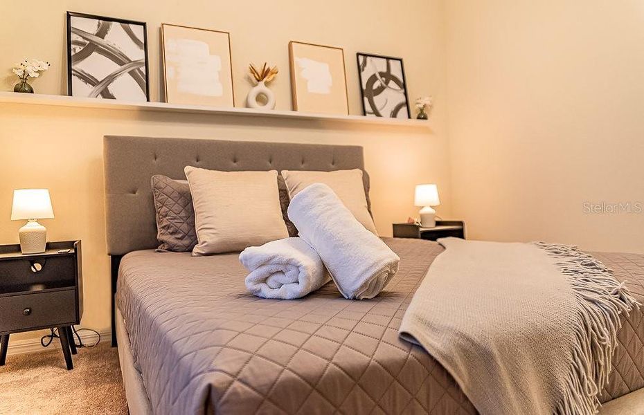 Furnished interior view inside a new home in , Clermont (Image 14). Furnished interior view inside a new home in , Clermont (Image 14).