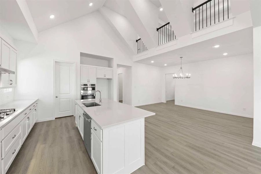 Furnished interior view inside a new home in Inspiration, Lucas (Image 6). Furnished interior view inside a new home in Inspiration, Lucas (Image 6).