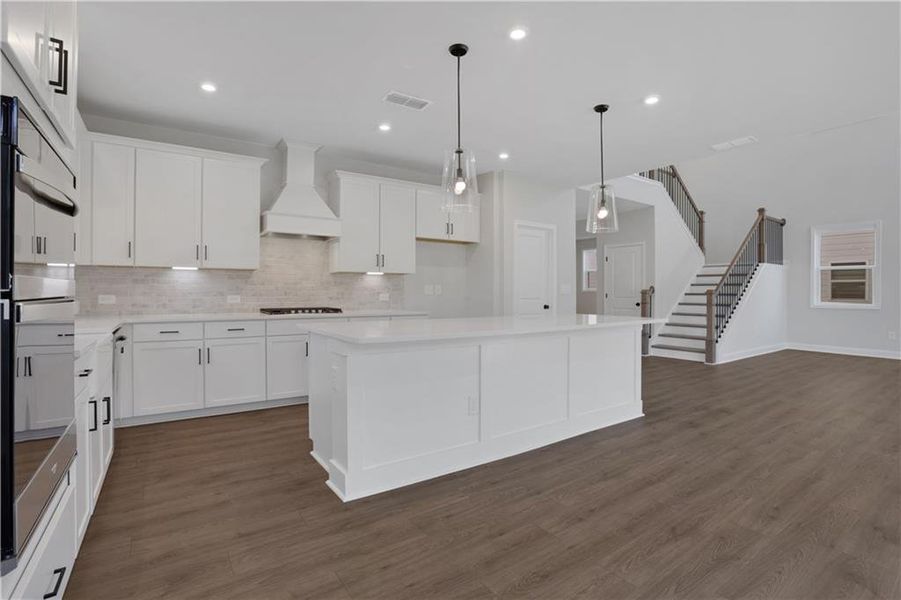 Furnished interior view inside a new home in The Paddocks at Doc Hughes, Buford (Image 10).