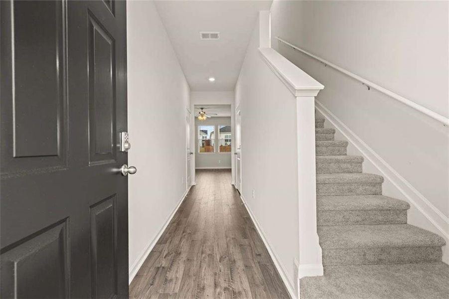 Spacious, unfurnished interior of a new home in Poplar Preserve, Newnan (Image 25).