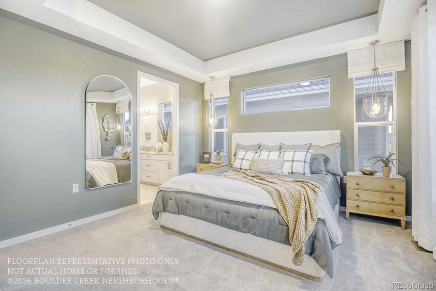 Furnished interior view inside a new home in , Fort Collins (Image 11).