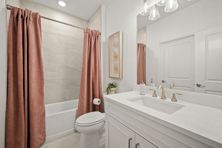 Representative furnished interior of a home built from the The Cedarwood by Windsong Properties in Echols Farm, Hiram (Image 10).