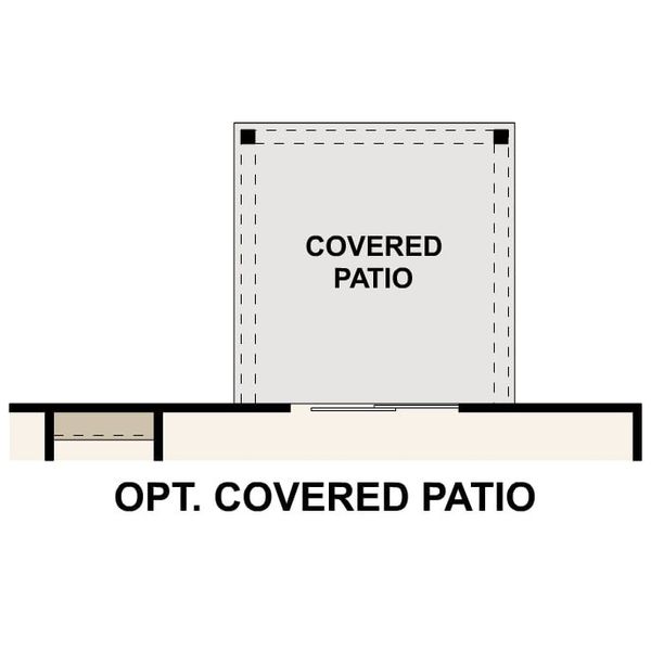 2D floor plan layout for the Reedy by Century Communities in The Meadows at Carpenter Farms, Lincolnton, NC (Image 4).