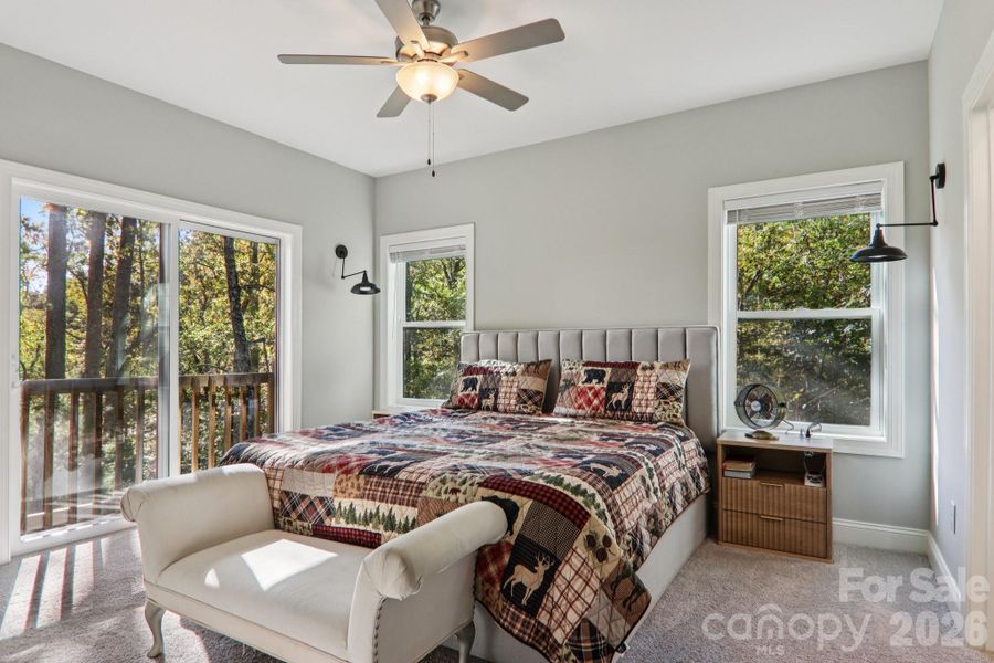 Furnished interior view inside a new home in , Hendersonville (Image 26).