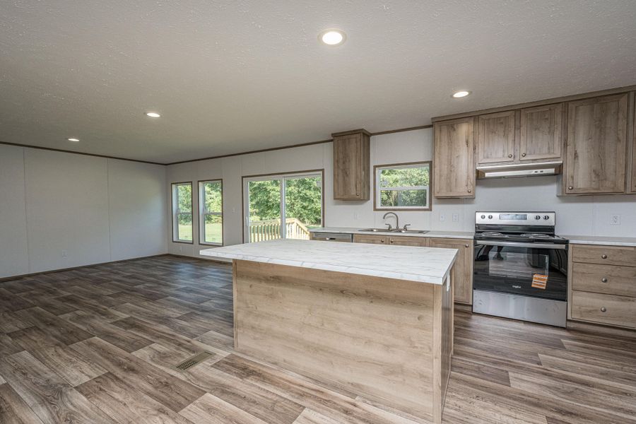 Furnished interior view inside a new home in , St. Stephen (Image 56).