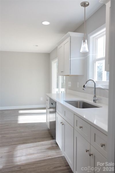Furnished interior view inside a new home in , York (Image 3).