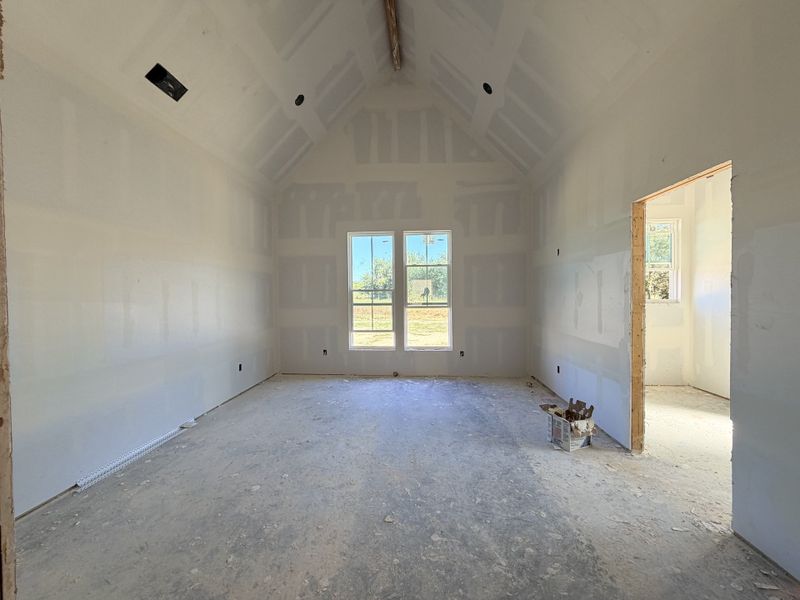 In-progress construction of a new home in Oak Water Ranch, Granbury, TX (Image 32). In-progress construction of a new home in Oak Water Ranch, Granbury, TX (Image 32).