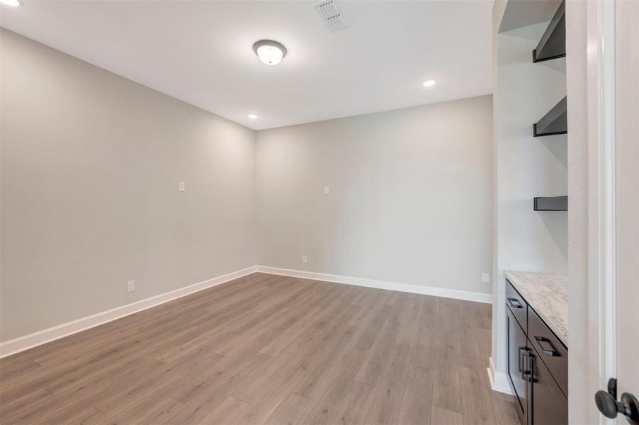 Spacious, unfurnished interior of a new home in Riceland - Summit Collection, Mont Belvieu (Image 13). Spacious, unfurnished interior of a new home in Riceland - Summit Collection, Mont Belvieu (Image 13).