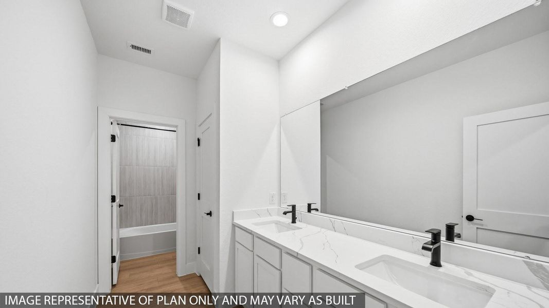 Furnished interior view inside a new home in Butlers Bend Estates, Pinehurst (Image 18).