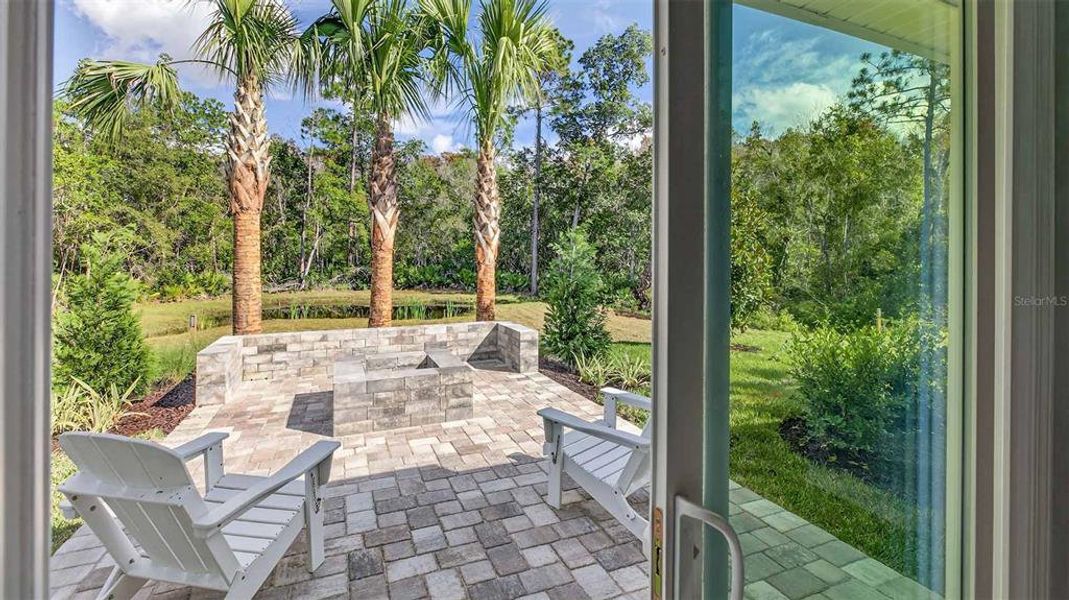Exterior details and patio area of a home in Grand Reserve, Bunnell (Image 3). Exterior details and patio area of a home in Grand Reserve, Bunnell (Image 3).