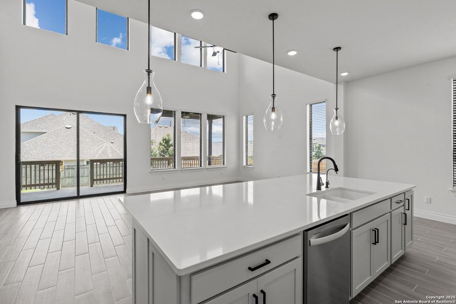 Furnished interior view inside a new home in Bison Ridge, San Antonio (Image 9). Furnished interior view inside a new home in Bison Ridge, San Antonio (Image 9).